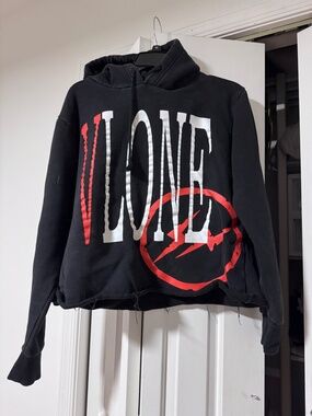 VLONE x Fragment Design Staple Hoodie -reversible.